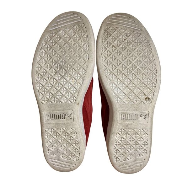 Puma Vikky Suede Sneakers – Red Dahlia – Women's 9 - Picture 8 of 10